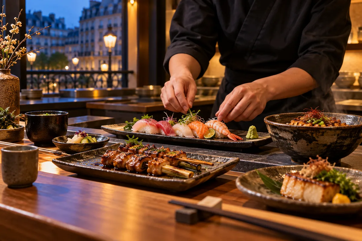 Choisir un restaurant japonais à Paris 18 selon son envie