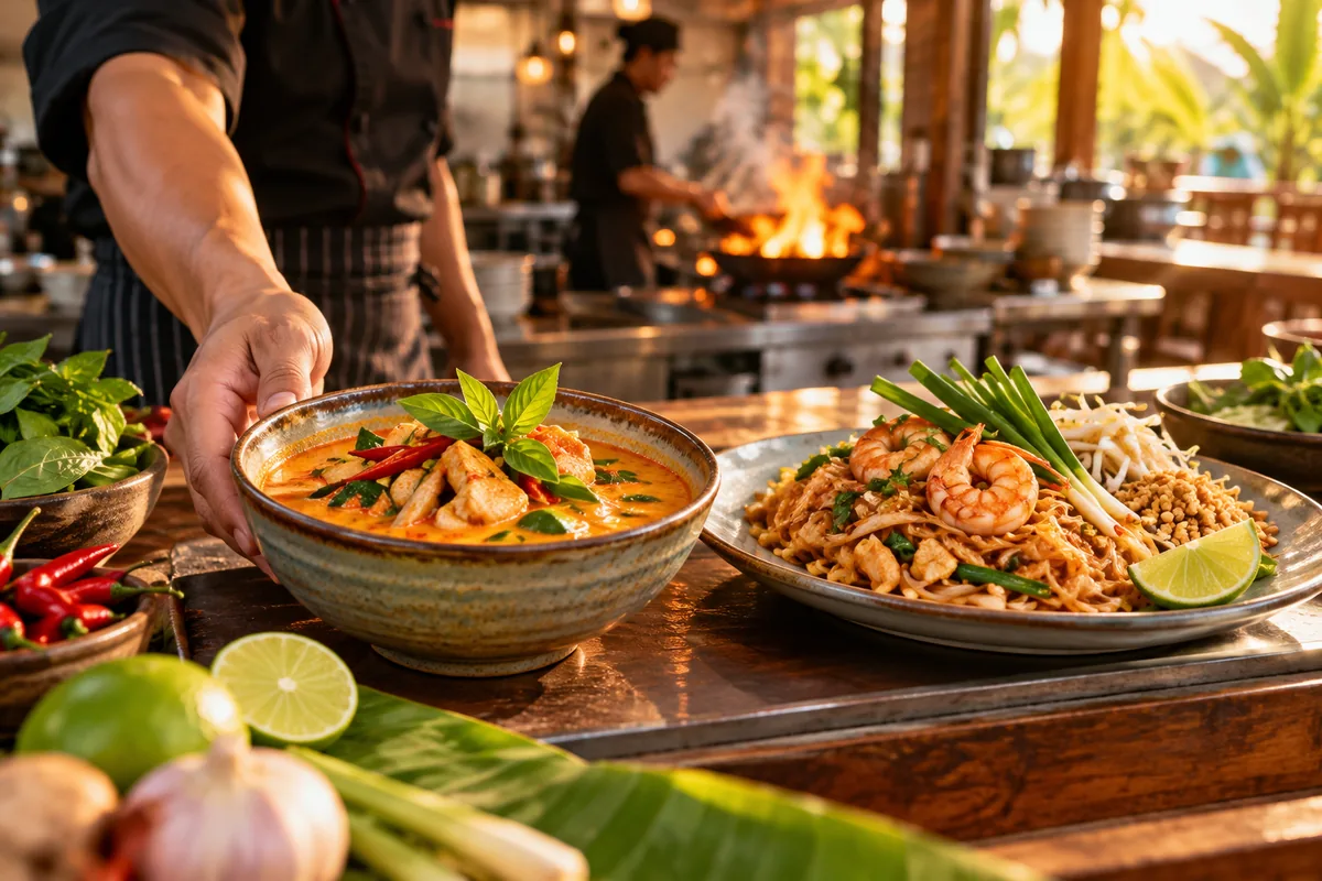 Curry ou pad thaï : choisir son repas thaïlandais